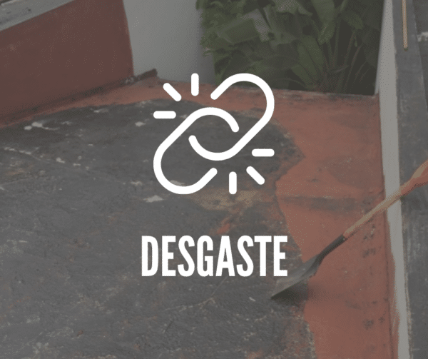 Impermeabilizante desgastado